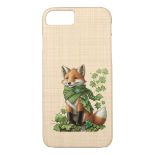 Saint-Patrick - Lucky and cute fox Case-Mate iPhone Case