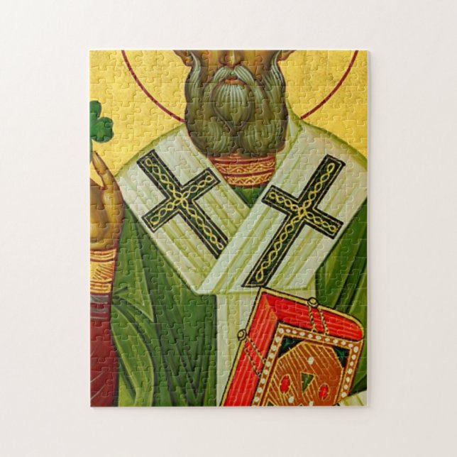 Saint Patrick Portrait Jigsaw Puzzle (Vertical)