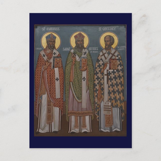 Saint Patrick Postcard (Front)