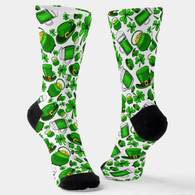 Saint Patrick’s Day Celebration  Socks (Angled)
