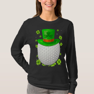 Saint Patrick S Day Irish Golf  Hat Shamrock Sport T-Shirt