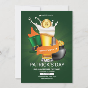 Saint Patrick’s Day Party Invitation