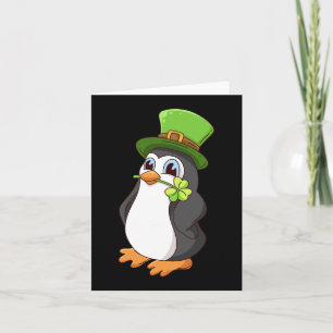 Saint Patrick S Day Penguin St. Patrick S Day Card