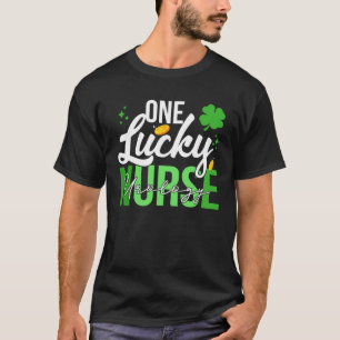 Saint Patrick s Day Urology Nurse One Lucky Nurse T-Shirt