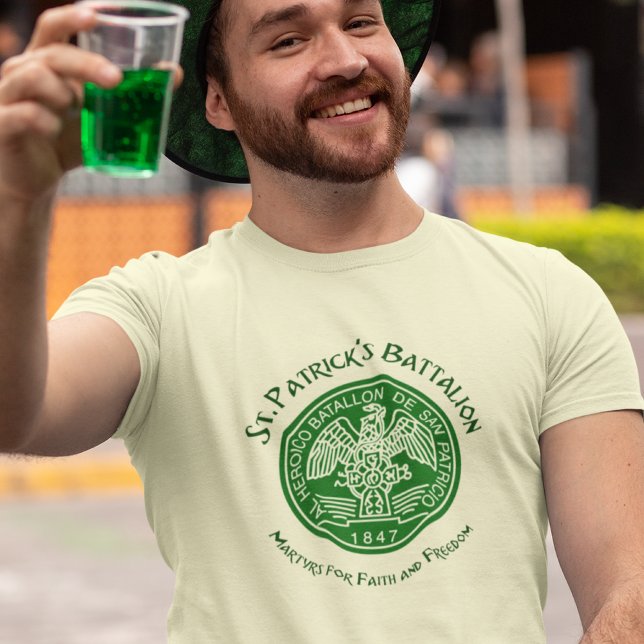 Saint Patrick's Battalion San Patricios Catholic T-Shirt (Creator Uploaded)