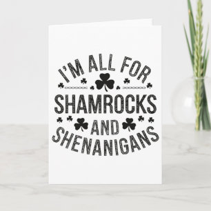 Saint Patricks Celebration Outfits Green Irish Ide Card