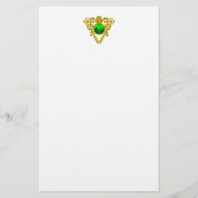 SAINT PATRICK'S CELTIC HEART,SHAMROCK STATIONERY (Front)