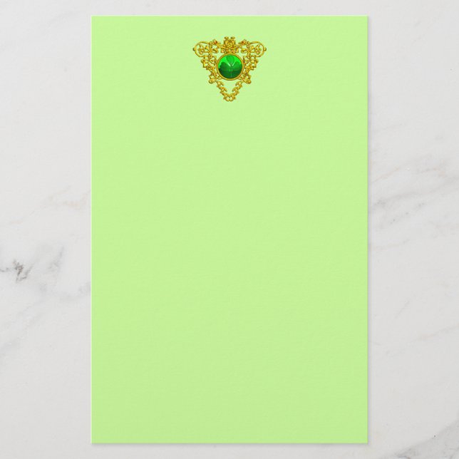 SAINT PATRICK'S CELTIC HEART,SHAMROCK STATIONERY (Front)