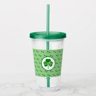 Saint Patrick's Day Acrylic Tumbler