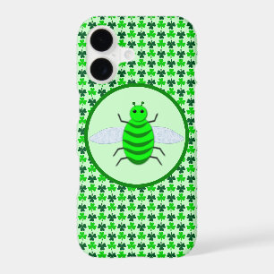 Saint Patricks Day Bee and Shamrocks