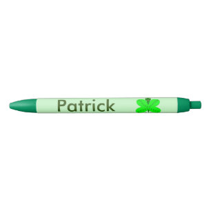 Saint Patrick's Day Butterfly Personalised Pen