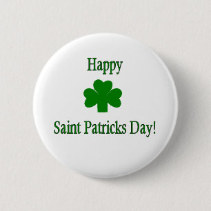 Saint Patricks Day Button