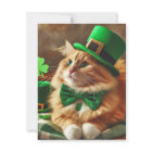 Saint Patricks Day Cat