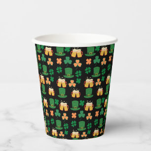 Saint patrick's day celtic,irish funny beer,charms paper cups