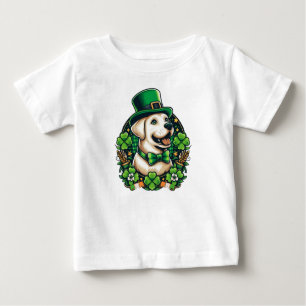 Saint Patrick's Day cut dog Baby T-Shirt