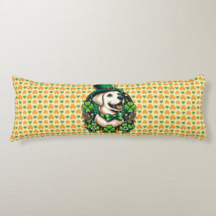 Saint Patrick's Day Cute Dog Body Cushion