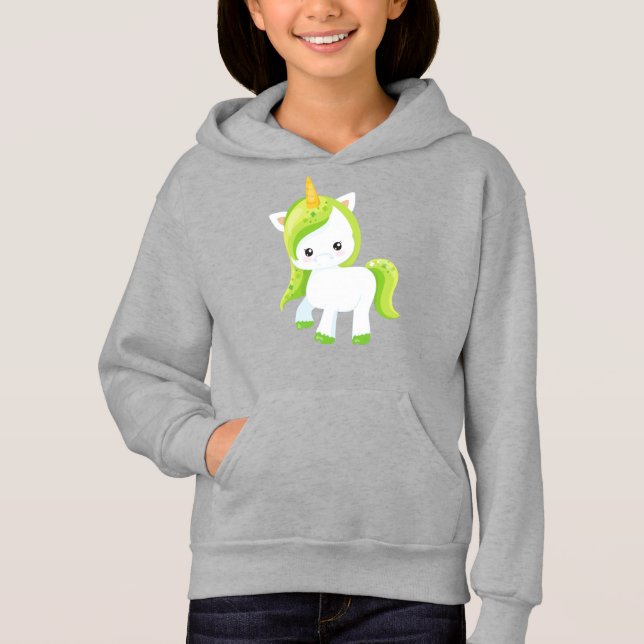 Saint Patrick's Day, Cute Unicorn, Magical Unicorn (Front)