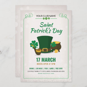 Saint Patricks Day Invitation
