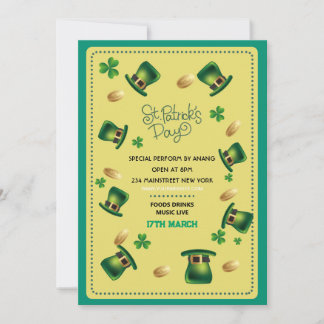 Saint Patrick's Day Invitation