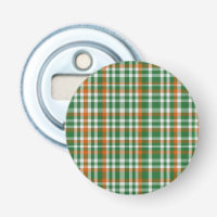 Saint Patrick's day Ireland Flag coloured gingham