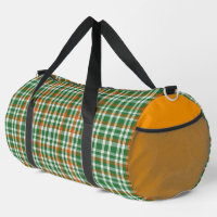 Saint Patrick's day Ireland Flag coloured gingham
