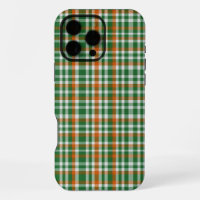 Saint Patrick's day Ireland Flag coloured gingham