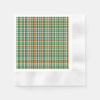  Saint Patrick's day Ireland Flag coloured gingham