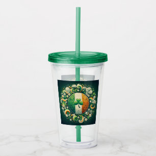 Saint Patrick's day/Ireland/Irish Acrylic Tumbler