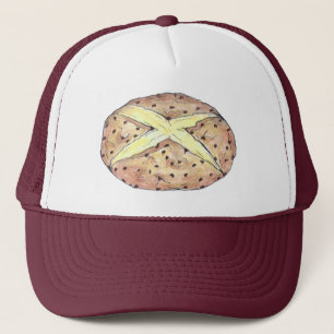 Saint Patrick's Day Irish Soda Bread Loaf Foodie Trucker Hat