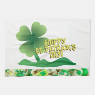 Saint Patrick's Day Kitchen Hand Towel