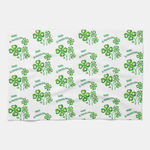 Saint Patrick's Day Kitchen Hand Towel
