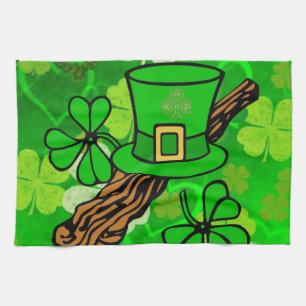 Saint Patrick's Day Kitchen Hand Towel