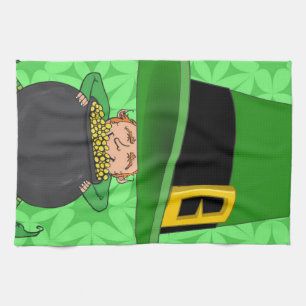 Saint Patrick's Day Kitchen Hand Towel