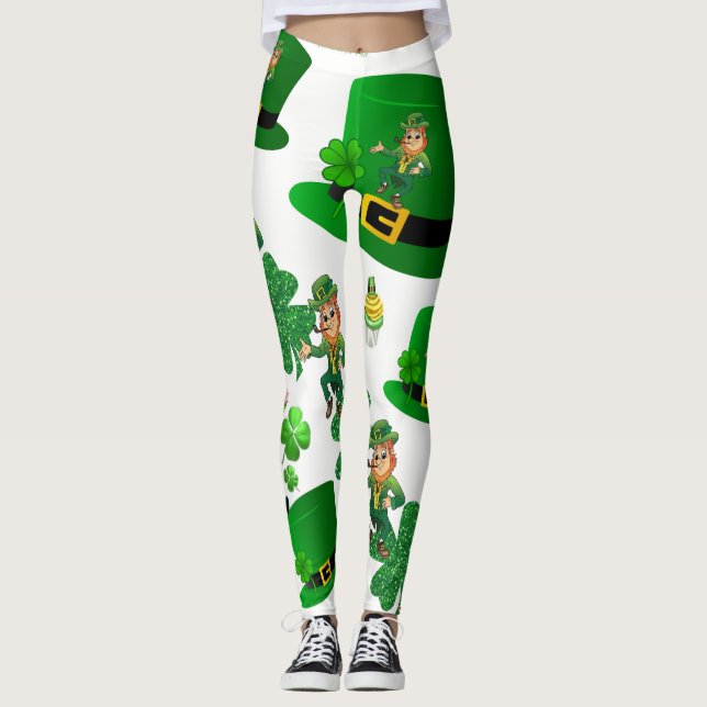 Saint Patrick's Day Leggings (Front)