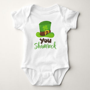 Saint Patrick's Day, Leprechaun Hat, You Shamrock Baby Bodysuit