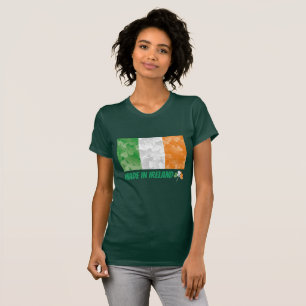 Saint Patrick's Day made in Ireland shamrocks T-Sh T-Shirt