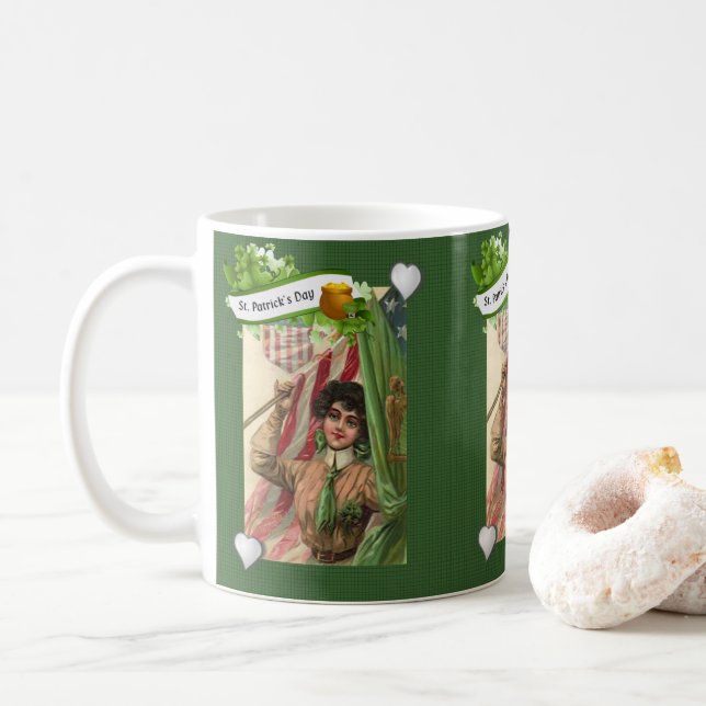 Saint Patrick's Day Mug (With Donut)