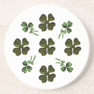 SAINT PATRICK'S DAY PARTY 2 shamrock Coaster