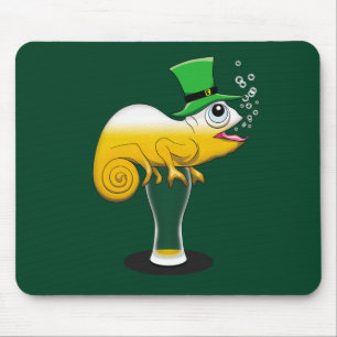 Saint Patrick's Day Party Animal Mouse Pad