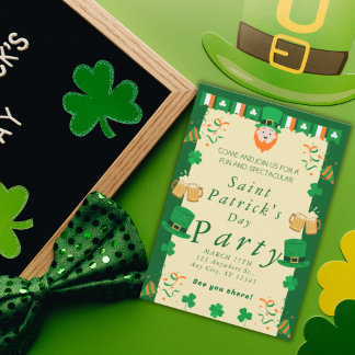 Saint Patrick's Day Party Invitation 