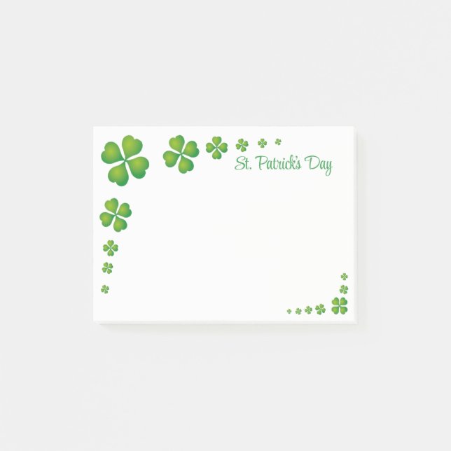 Saint Patrick's Day  Post-it Notes (Front)
