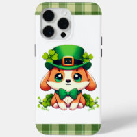 Saint Patricks' Day puppy