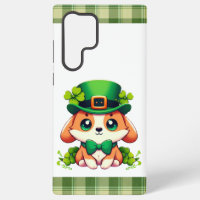 Saint Patricks' Day puppy 