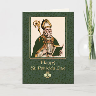 Saint Patrick's Day Religious Card