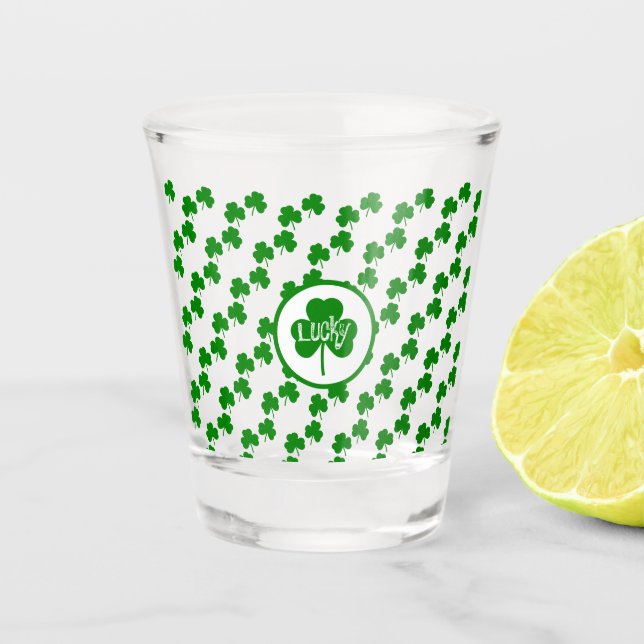 Saint Patricks' Day    Shot Glass (Front)