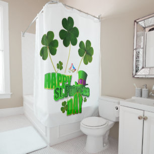 Saint Patrick's Day Shower Curtain