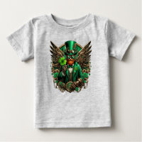 Saint Patrick's Day steampunk clover