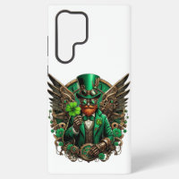 Saint Patrick's Day steampunk clover