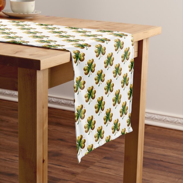 Saint Patricks Day Table Runner (In Situ)