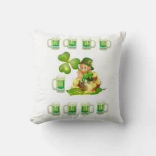 Saint Patrick's Day Throw Pillow